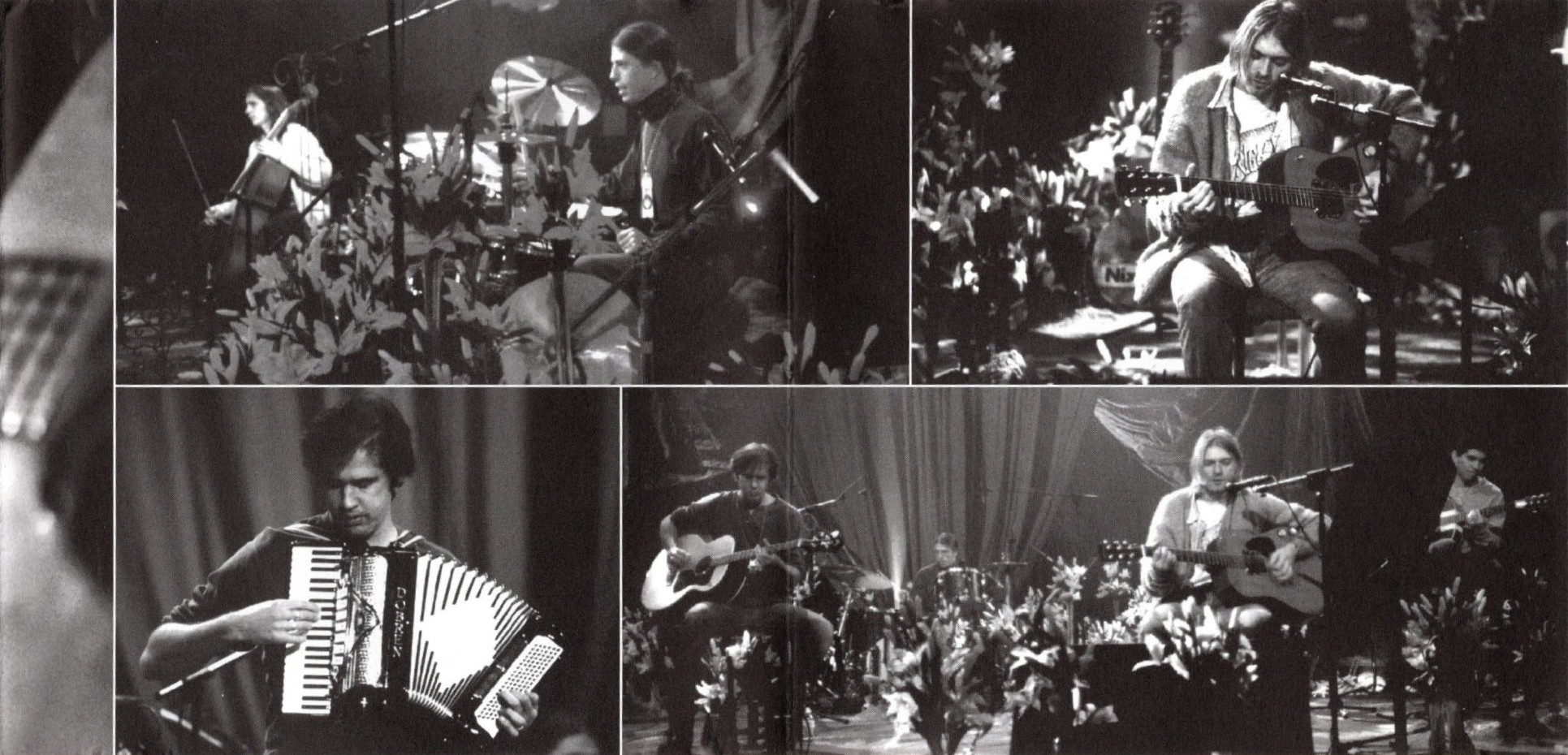 M T V unplugged in new york by nirvana booklet pages 5 and 6